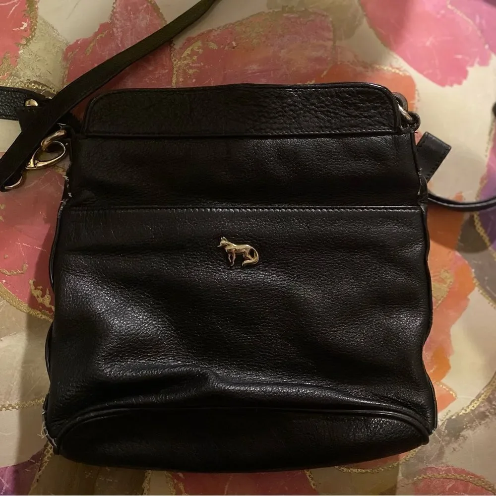 🎁Women’s EMMA FOX Leather Fashion Designer Handbag with Metal Decor 🛍️